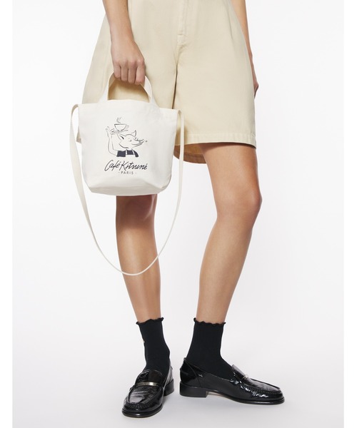 BARISTA FOX MINI TOTE BAG（トートバッグ）｜Maison Kitsune