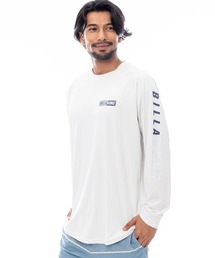 BILLABONG（ビラボン）の「BILLABONG メンズ AIR DRY MESH LS 長袖サーフTシャツ 【2025年春夏モデル】/ビラボン水陸両用UVケアバックロゴプリント長袖ラッシュガード(水着)（ラッシュガード・メンズ）」