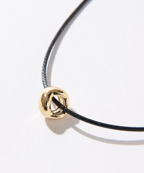 RIVE DROITE（リヴドロワ）の「【存在感が光る】リングモチーフコードネックレス（ネックレス・レディース・ブラウン/ブラック・FREE）」の9枚目の写真