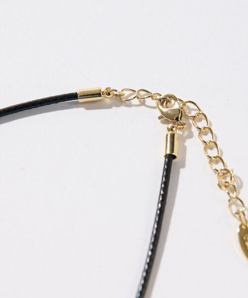 RIVE DROITE（リヴドロワ）の「【存在感が光る】リングモチーフコードネックレス（ネックレス・レディース・ブラウン/ブラック・FREE）」の11枚目の写真