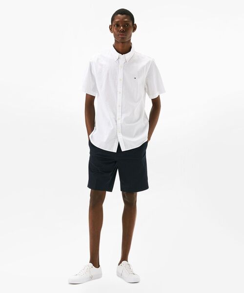 TOMMY HILFIGER(トミーヒルフィガー)の「コットンサテンプルオンショートパンツ(その他パンツ・メンズ・ネイビー/オリーブ・34inch/30inch/36inch/32inch/28inch)」の3枚目の写真