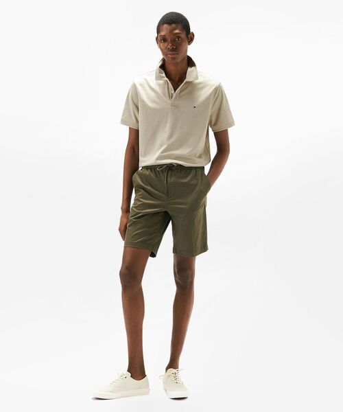 TOMMY HILFIGER(トミーヒルフィガー)の「コットンサテンプルオンショートパンツ(その他パンツ・メンズ・ネイビー/オリーブ・34inch/30inch/36inch/32inch/28inch)」の7枚目の写真