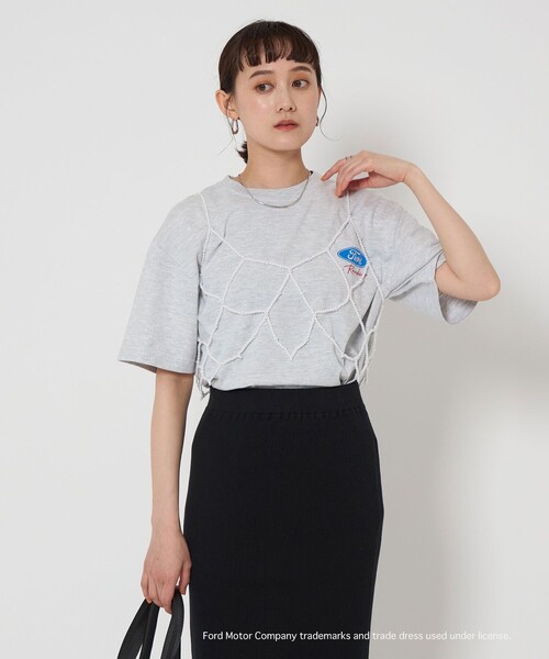 tシャツ 「別注」「GOOD ROCK SPEED」Ford ショートスリーブ Tシャツ ライトグレー レディース セール】【別注】＜GOOD ROCK SPEED＞Ford ショートスリーブ T