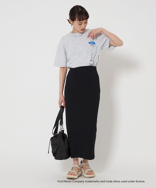 tシャツ 「別注」「GOOD ROCK SPEED」Ford ショートスリーブ Tシャツ ライトグレー レディース セール】【別注】＜GOOD ROCK SPEED＞Ford ショートスリーブ T