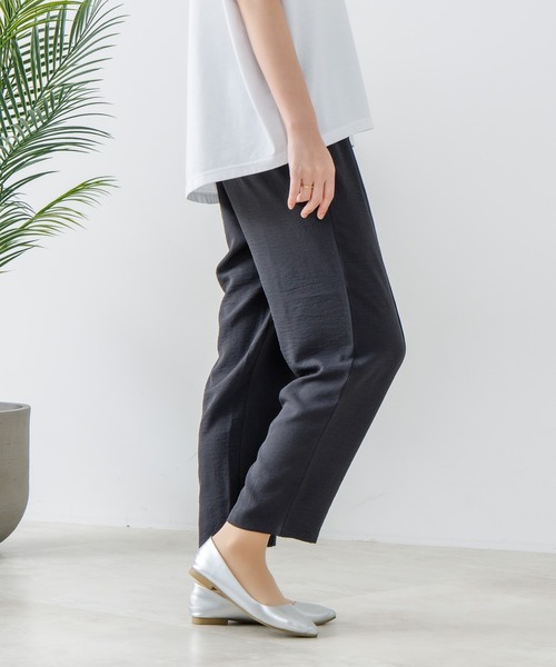 fort point(フォーポイント)の「【fort point:フォートポイント】テーパードパンツ(その他パンツ・レディース・チャコールグレー/ブラック/アイボリー・LARGE/MEDIUM)」の22枚目の写真