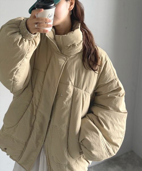 セール】防寒もお洒落も叶える。スタンドカラーモンスターダウン