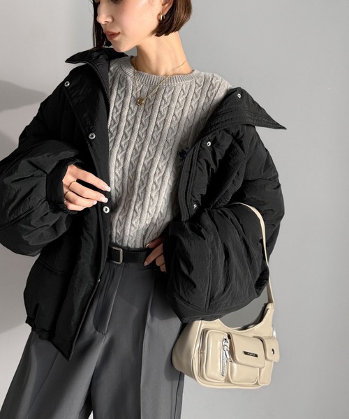 セール】防寒もお洒落も叶える。スタンドカラーモンスターダウン