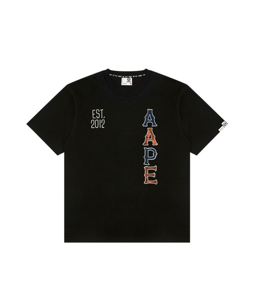 AAPE BY A BATHING APE(エーエイプバイアベイシングエイプ)の「AAPE THEME MAIN TEE(Tシャツ/カットソー・メンズ・アイボリー/ブラック/ダークグリーン・XX-LARGE/X-LARGE/LARGE/MEDIUM/SMALL)」の3枚目の写真
