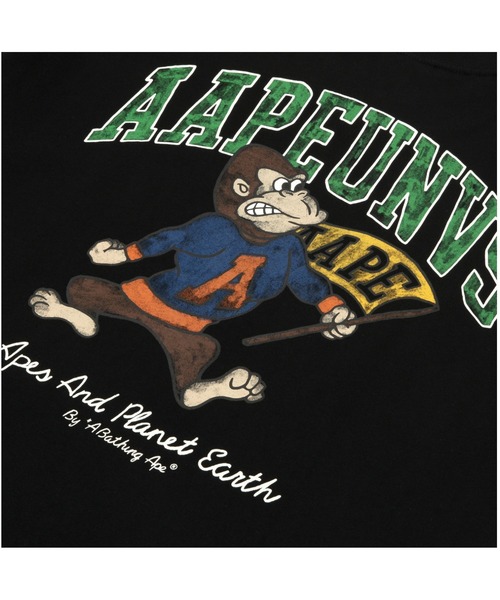 AAPE BY A BATHING APE(エーエイプバイアベイシングエイプ)の「AAPE THEME MAIN TEE(Tシャツ/カットソー・メンズ・アイボリー/ブラック/ダークグリーン・XX-LARGE/X-LARGE/LARGE/MEDIUM/SMALL)」の11枚目の写真