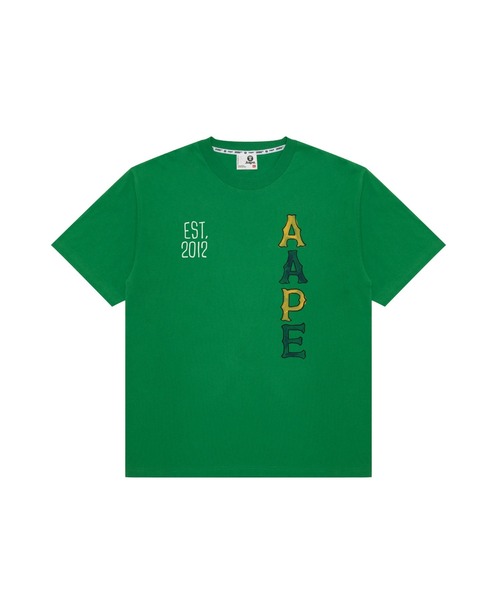 AAPE BY A BATHING APE(エーエイプバイアベイシングエイプ)の「AAPE THEME MAIN TEE(Tシャツ/カットソー・メンズ・アイボリー/ブラック/ダークグリーン・XX-LARGE/X-LARGE/LARGE/MEDIUM/SMALL)」の12枚目の写真