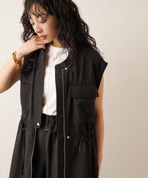 Whim Gazette ベスト レディース ウィムガゼット 中古　古着 中古・古着通販】Whim Gazette (ウィムガゼット) バックシャン