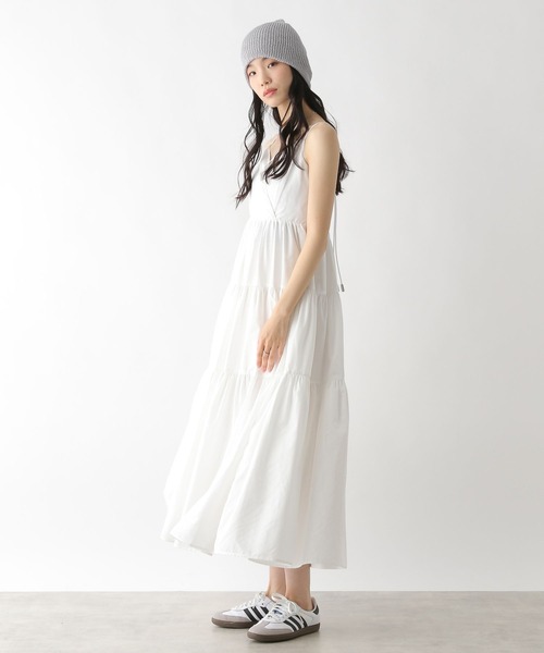 Heather（ヘザー）の「ラメニットワッチ　459305（ニットキャップ/ビーニー・レディース・ベージュ/グレー・ONE SIZE）」の6枚目の写真