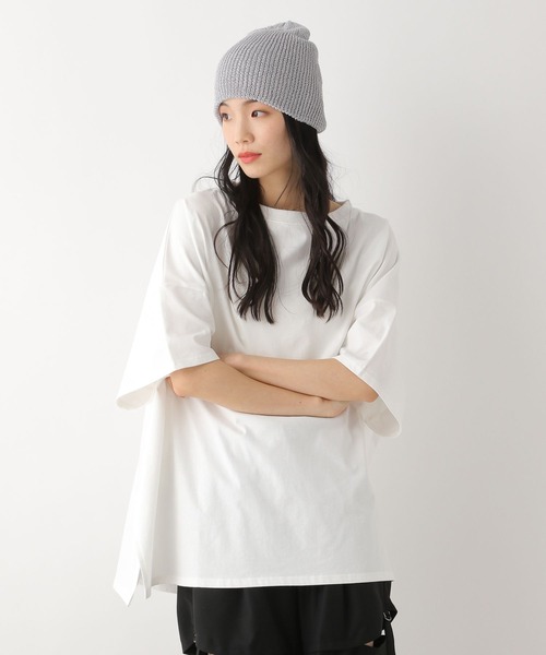 Heather（ヘザー）の「ラメニットワッチ　459305（ニットキャップ/ビーニー・レディース・ベージュ/グレー・ONE SIZE）」の19枚目の写真