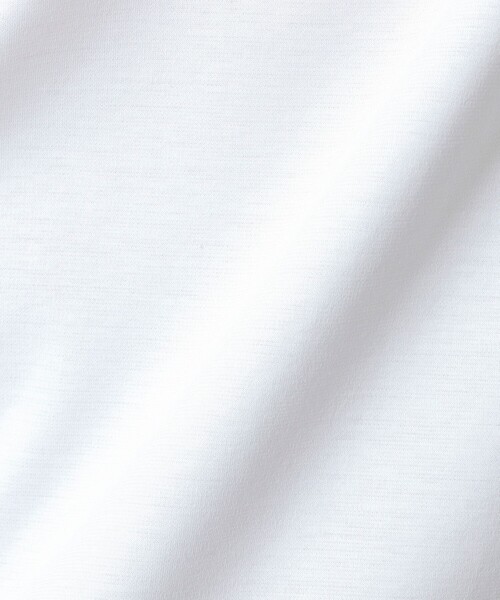 NOLLEY’S（ノーリーズ）の「《ビジカジ対応》ハイゲージ シルケットポンチ ドレスCN T 25SS（Tシャツ/カットソー・メンズ・ブラック/ホワイト/グレイッシュブルー/オフホワイト・XL/L/M/S）」の5枚目の写真