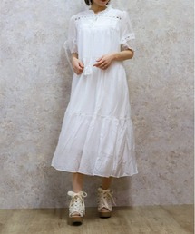 axes femme｜アクシーズファムのワンピース（ホワイト/白色系）通販