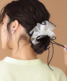 バイカラーシュシュ