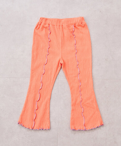 CIAOPANIC TYPY（チャオパニックティピー）の「【KIDS】メロウストレッチフレアカットパンツ（その他パンツ・キッズ・グリーン/オフホワイト/オレンジ/ブラック/グレー・MEDIUM/LARGE/XX-LARGE/SMALL/X-LARGE）」の16枚目の写真