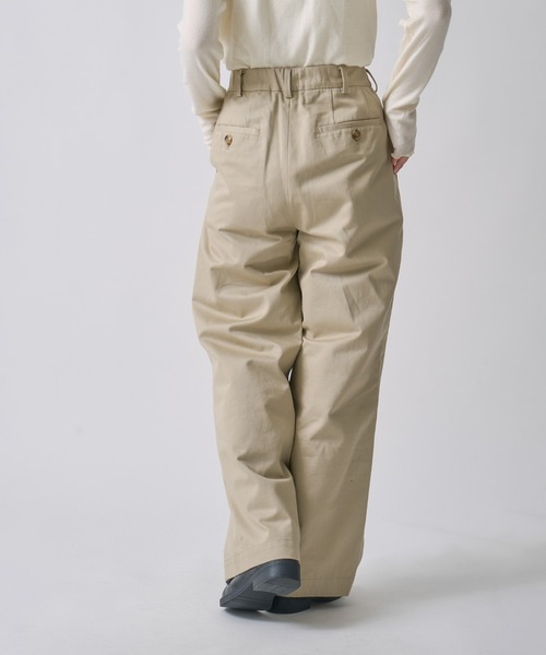 miffew（ミフュー）の「「miffew/ ミフュー」2TUCK DOWN TROUSERS（その他パンツ・レディース・ベージュ/チェック/ブラウン系1・2/1/3/4）」の10枚目の写真