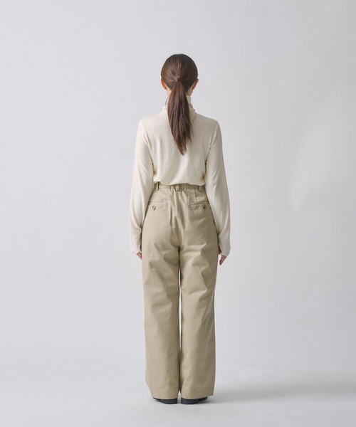 miffew（ミフュー）の「「miffew/ ミフュー」2TUCK DOWN TROUSERS（その他パンツ・レディース・ベージュ/チェック/ブラウン系1・2/1/3/4）」の15枚目の写真