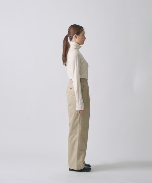 miffew（ミフュー）の「「miffew/ ミフュー」2TUCK DOWN TROUSERS（その他パンツ・レディース・ベージュ/チェック/ブラウン系1・2/1/3/4）」の16枚目の写真