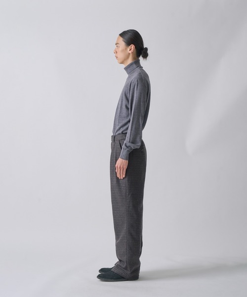 miffew（ミフュー）の「「miffew/ ミフュー」2TUCK DOWN TROUSERS（その他パンツ・レディース・ベージュ/チェック/ブラウン系1・2/1/3/4）」の18枚目の写真