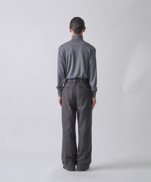 miffew（ミフュー）の「「miffew/ ミフュー」2TUCK DOWN TROUSERS（その他パンツ・レディース・ベージュ/チェック/ブラウン系1・2/1/3/4）」の19枚目の写真