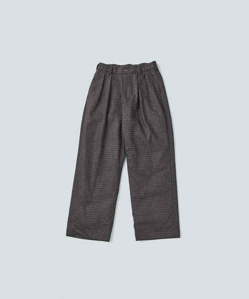 miffew（ミフュー）の「「miffew/ ミフュー」2TUCK DOWN TROUSERS（その他パンツ・レディース・ベージュ/チェック/ブラウン系1・2/1/3/4）」の20枚目の写真