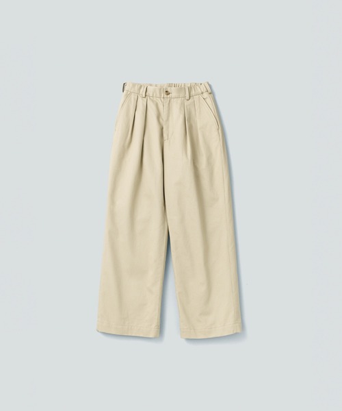 miffew（ミフュー）の「「miffew/ ミフュー」2TUCK DOWN TROUSERS（その他パンツ・レディース・ベージュ/チェック/ブラウン系1・2/1/3/4）」の21枚目の写真