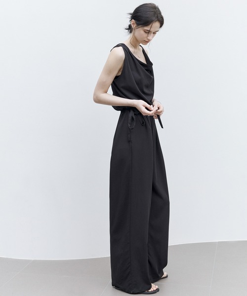 たるさめ　リネンサロペット andme サロペット オーバーオール 「8色/3サイズ展開」リネン混