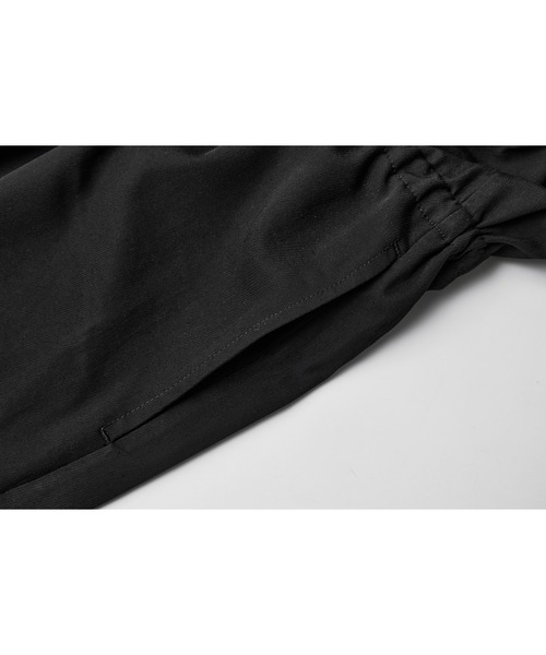 tageechita（タジチタ）の「【tageechita】リラックス感漂う ノースリーブ ドレープネックワイドサロペット（サロペット/オーバーオール・レディース・ブラック・S/M/L）」の17枚目の写真