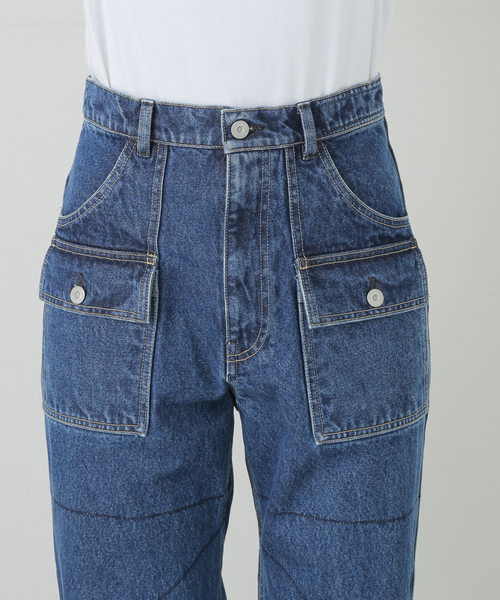 KURO（クロ）の「KURO BUSH PANTS 964112：デニムパンツ（デニムパンツ