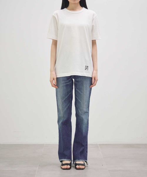 HANES(ヘインズ)の「【HANES/ヘインズ】2pieces Pack TEE by Shogo Sekine/Tシャツ(Tシャツ/カットソー・レディース・ホワイト/ブラック・S/M/L/XL)」の5枚目の写真