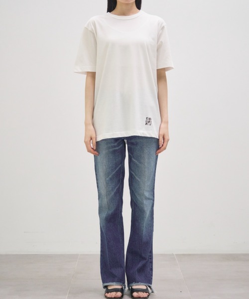 HANES(ヘインズ)の「【HANES/ヘインズ】2pieces Pack TEE by Shogo Sekine/Tシャツ(Tシャツ/カットソー・レディース・ホワイト/ブラック・S/M/L/XL)」の8枚目の写真