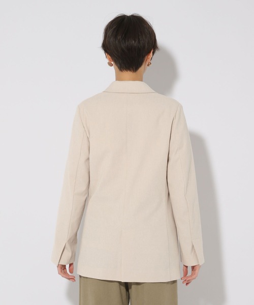 Plantation♥️ジャケット ベージュ 生成色 リネン麻100％ M～L Plantation♥️ジャケット ベージュ 生成色 リネン麻100％ M～L