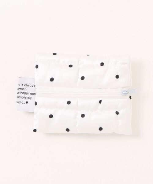 WEGO（ウィゴー）の「WEGO/くしゅくしゅスクエアポーチ（生活家電・レディース・その他4/ホワイト/その他1/その他2/その他3・FREE）」の2枚目の写真