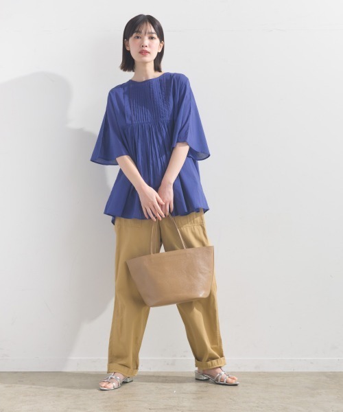 エアリーポプリンタックギャザービッグスリーブブラウス WOMENS】ALL ITEM: ｜UNITED TOKYO ONLINE STORE