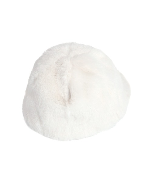 MAKE YOUR DAY（メイクユアデイ）の「ファーキャップ（キャップ・キッズ・ブラウン/ブラック/オフホワイト/グレー・L/M/S）」の15枚目の写真