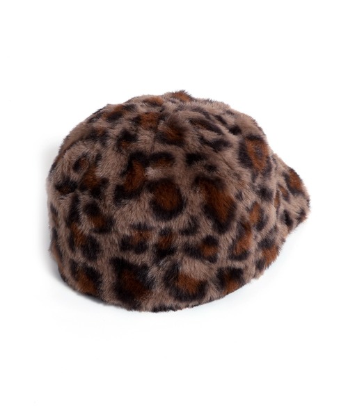 MAKE YOUR DAY（メイクユアデイ）の「ファーキャップ（キャップ・キッズ・ブラウン/ブラック/オフホワイト/グレー・L/M/S）」の17枚目の写真