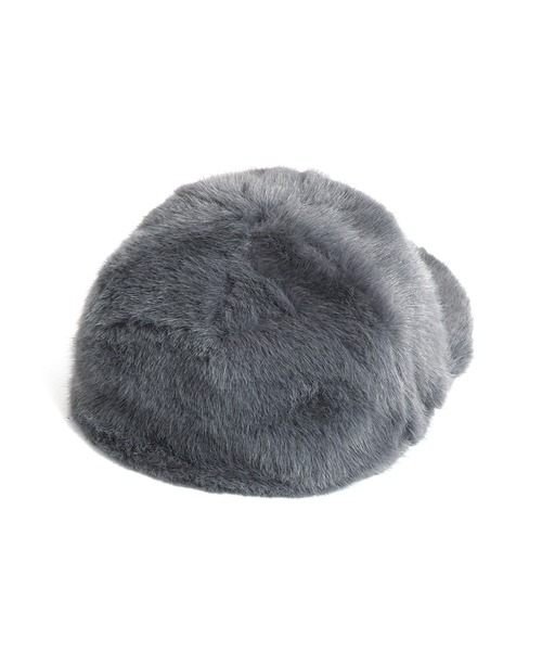 MAKE YOUR DAY（メイクユアデイ）の「ファーキャップ（キャップ・キッズ・ブラウン/ブラック/オフホワイト/グレー・L/M/S）」の14枚目の写真