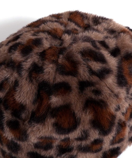 MAKE YOUR DAY（メイクユアデイ）の「ファーキャップ（キャップ・キッズ・ブラウン/ブラック/オフホワイト/グレー・L/M/S）」の8枚目の写真