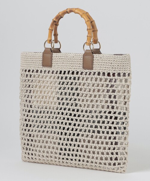 セール】コードメッシュリバーシブルトート（トートバッグ）｜BLUE