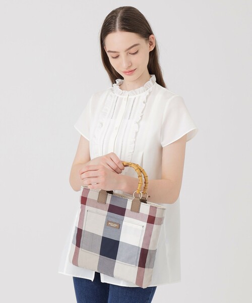 セール】コードメッシュリバーシブルトート（トートバッグ）｜BLUE