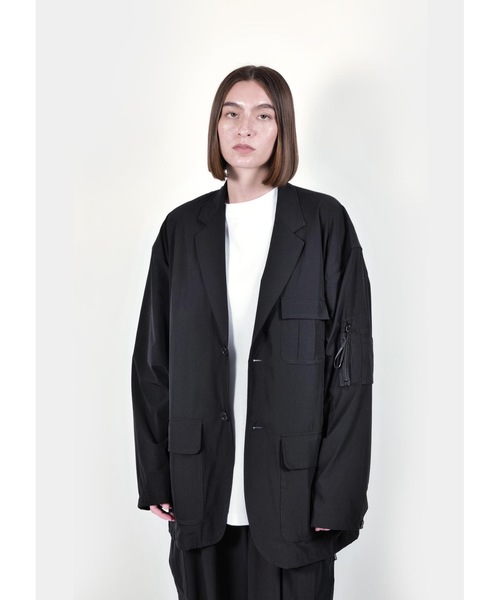 APPLEBUM（アップルバム）の「Relax Jacket（テーラードジャケット・メンズ・ブラック・X-LARGE/LARGE/MEDIUM）」の2枚目の写真