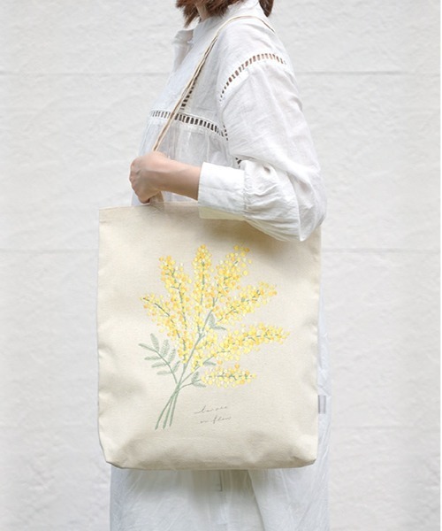 BACKYARD FAMILY(バックヤードファミリー)の「ito& 刺繍トートバッグ 大(トートバッグ・レディース・グレー系その他/グリーン系その他/ブルー系その他/モカ/その他1/その他3/その他2/イエロー系その他/グリーン/その他/ホワイト/ブラック・FREE)」の8枚目の写真