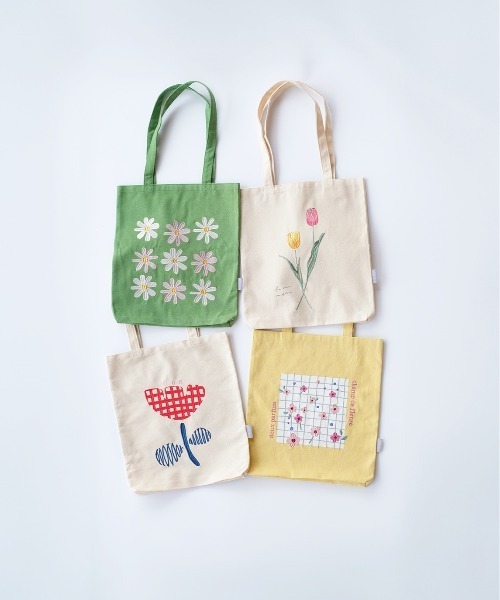 BACKYARD FAMILY(バックヤードファミリー)の「ito& 刺繍トートバッグ 大(トートバッグ・レディース・グレー系その他/グリーン系その他/ブルー系その他/モカ/その他1/その他3/その他2/イエロー系その他/グリーン/その他/ホワイト/ブラック・FREE)」の18枚目の写真