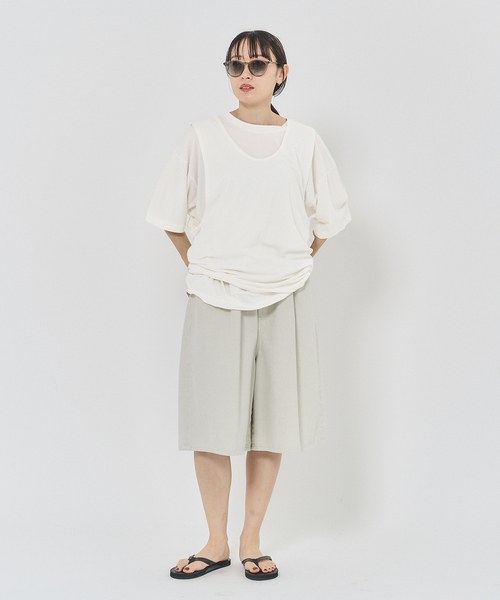 OUT OF FRAMe SupimaCompactHG Tシャツ（Tシャツ/カットソー