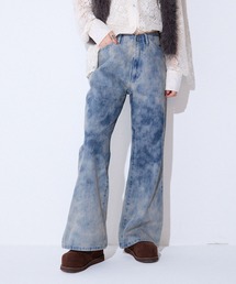 JEANASIS ブーツカットデニム 美品】JEANASIS ブーツカットデニムパンツ（Mサイズ） - メルカリ