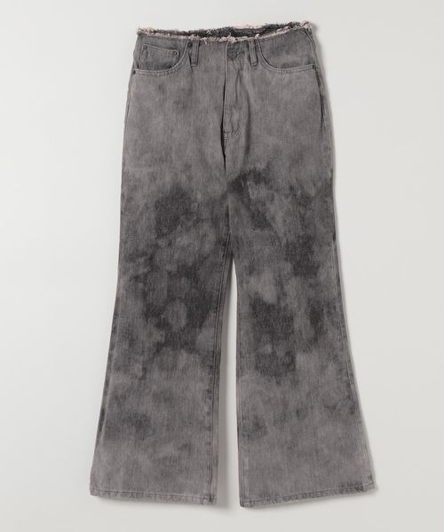 JEANASIS（ジーナシス）の「アソートブリーチフレアデニム/577543（デニムパンツ・レディース・ブラック/ブルー/ブルー系その他/グレー系その他・MEDIUM/SMALL）」の9枚目の写真