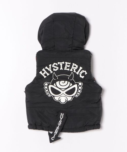 HYSTERIC MINI(ヒステリックミニ)の「DEVILKIN RV ベスト(ベスト・キッズ・ライトピンク/ブラック・SMALL)」の3枚目の写真