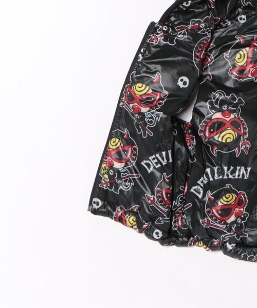 HYSTERIC MINI(ヒステリックミニ)の「DEVILKIN RV ベスト(ベスト・キッズ・ライトピンク/ブラック・SMALL)」の4枚目の写真